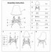 Стілець Тауер Вуд пластиковий зелений