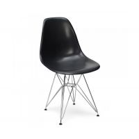 Стілець Тауер ніжки метал пластик чорний