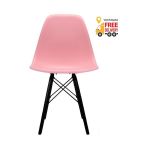 Стілець Тауер Вуд пластиковий рожевий колір
