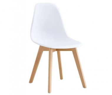 Стул Лоренцо пластиковый белый