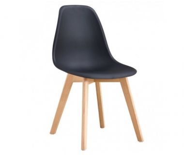 Стул Лоренцо пластиковый черный