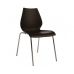 Стул Лили пластиковый черный в интернет магазине мебели "Меблі Даром"