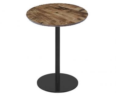 Стіл Скіф 75 круглий д. 60 см колір коричневий вінтаж