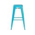 Стул Толикс барный высокий голубой