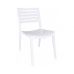 Стілець Зара пластиковий білий в інтернет магазині меблів "Меблі Даром"