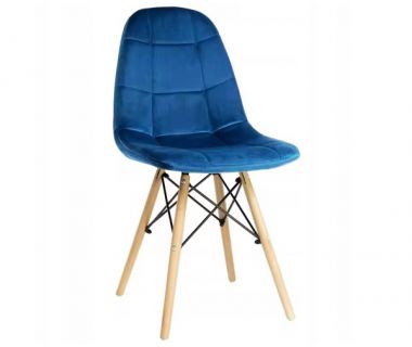 Стул Тауэр Софт велюр синий