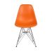 Стул Тауэр ножки металл пластик оранжевый в интернет магазине мебели "Меблі Даром"