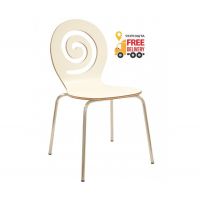 Стул Лев деревянный белый