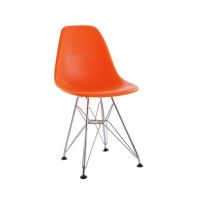 Стілець Тауер ніжки метал пластик помаранчевий