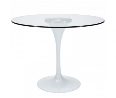 Стіл Тюльпан G скляний круглий д.80 см