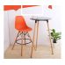 Стілець Тауер Вуд барний високий помаранчевий