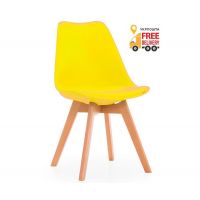 Стілець Тор м'який обідній жовтий