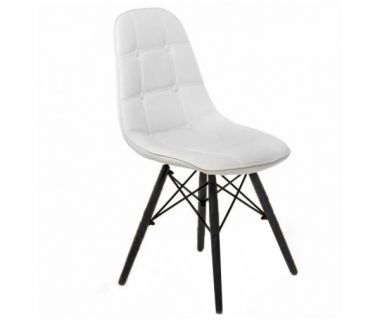 Стілець Тауер Софт В біла екошкіра