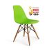 Стул Тауэр Вуд пластиковый зеленый в интернет магазине мебели "Меблі Даром"