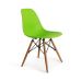 Стул Тауэр Вуд пластиковый зеленый в интернет магазине мебели "Меблі Даром"