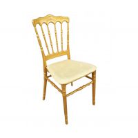 Стул Наполеон пластиковый золотой