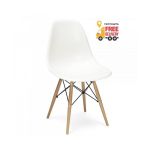 Стул Тауэр Вуд пластиковый белый