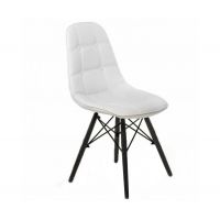 Стілець Тауер Софт В біла екошкіра
