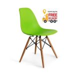 Стул Тауэр Вуд пластиковый зеленый