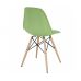 Стул Тауэр Вуд пластиковый зеленый в интернет магазине мебели "Меблі Даром"