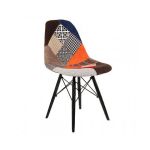 Стул Тауэр Вуд Р мягкий ткань пэчворк