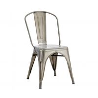 Стілець Толікс металевий полірований
