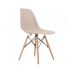 Стілець Тауер Вуд пластиковий бежевий в інтернет магазині меблів "Меблі Даром"