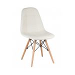 Стілець Тауер Софт біла екошкіра