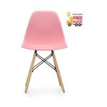 Стул Тауэр Вуд пластиковый розовый