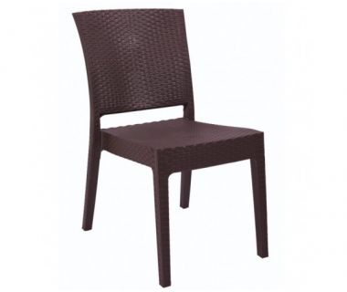 Стілець Адам пластиковий ротанг