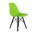 Стілець Тауер Вуд пластиковий зелений колір в інтернет магазині меблів "Меблі Даром"
