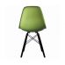 Стілець Тауер Вуд пластиковий зелений колір в інтернет магазині меблів "Меблі Даром"