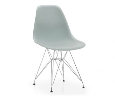 Стул Тауэр ножки металл пластик серый