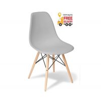 Стілець Тауер Вуд пластиковий сірий