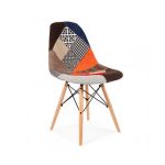 Стілець Тауер Вуд Р м'який тканина печворк