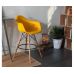 Стілець Тауер Вуд Eames барний високий жовтий в інтернет магазині меблів "Меблі Даром"