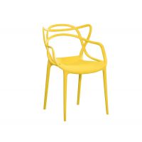 Стілець Мастерс барний пластиковий жовтий