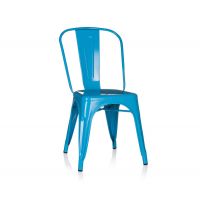 Стілець Толікс металевий блакитний