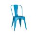 Стілець Толікс металевий блакитний в інтернет магазині меблів "Меблі Даром"