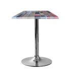 Стол Вега70MUL квадратный 70*70 см разноцветный верзалит