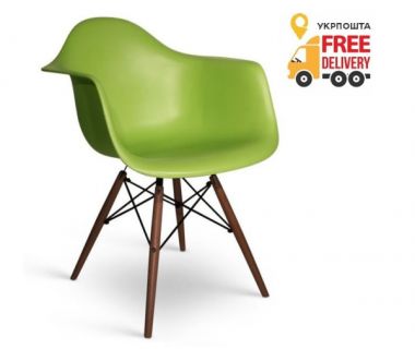 Кресло Тауэр Вуд барное зеленое