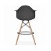 Стілець Тауер Вуд Eames барний високий чорний
