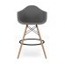 Стул Тауэр Вуд Eames барный высокий темно-серый в интернет магазине мебели "Меблі Даром"