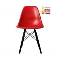 Стілець Тауер Вуд пластиковий червоний колір