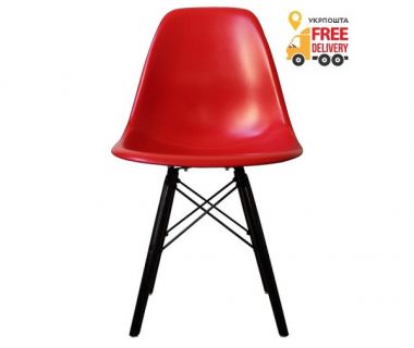 Стілець Тауер Вуд пластиковий червоний колір