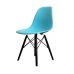 Стілець Тауер Вуд пластиковий блакитний колір в інтернет магазині меблів "Меблі Даром"