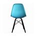 Стілець Тауер Вуд пластиковий блакитний колір в інтернет магазині меблів "Меблі Даром"