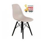 Стілець Тауер Вуд пластиковий бежевий колір