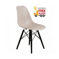 Стул Тауэр Вуд пластиковый бежевый цвет