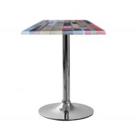 Стол Вега70MUL квадратный 70*70 см разноцветный верзалит